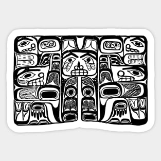 Haida Block Sticker